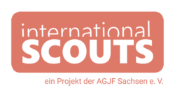 Logo des Projektes international scouts